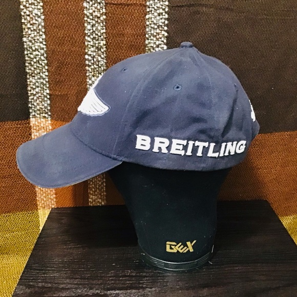 Breitling Watches Swiss Chronographs Since 1884 Adjustable Cap Hat - Picture 3 of 6